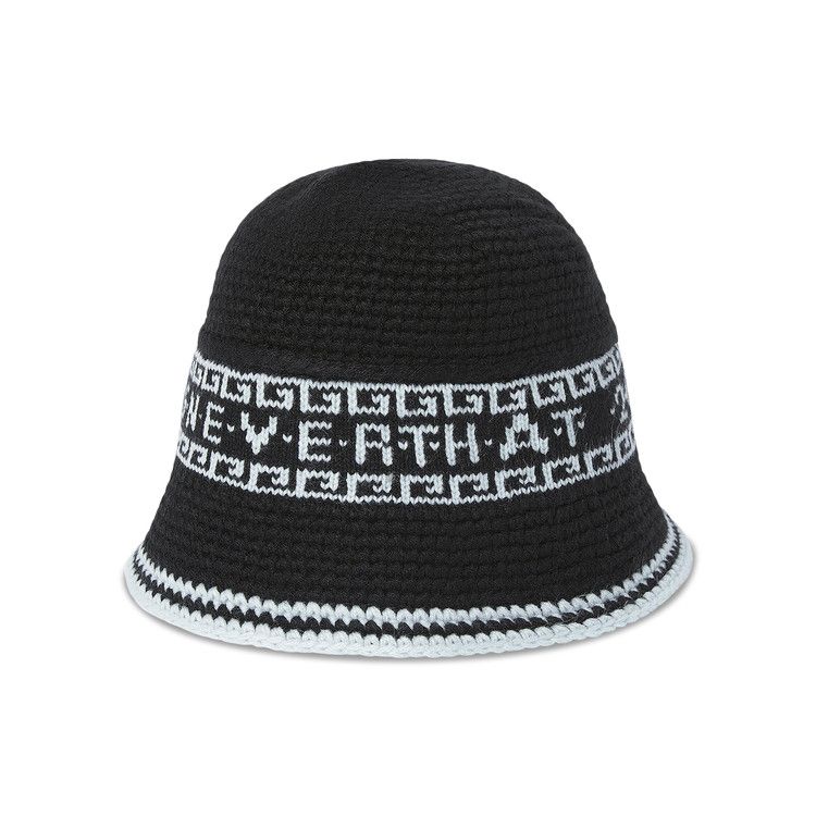 thisisneverthat Crochet Bucket Hat 'Black'