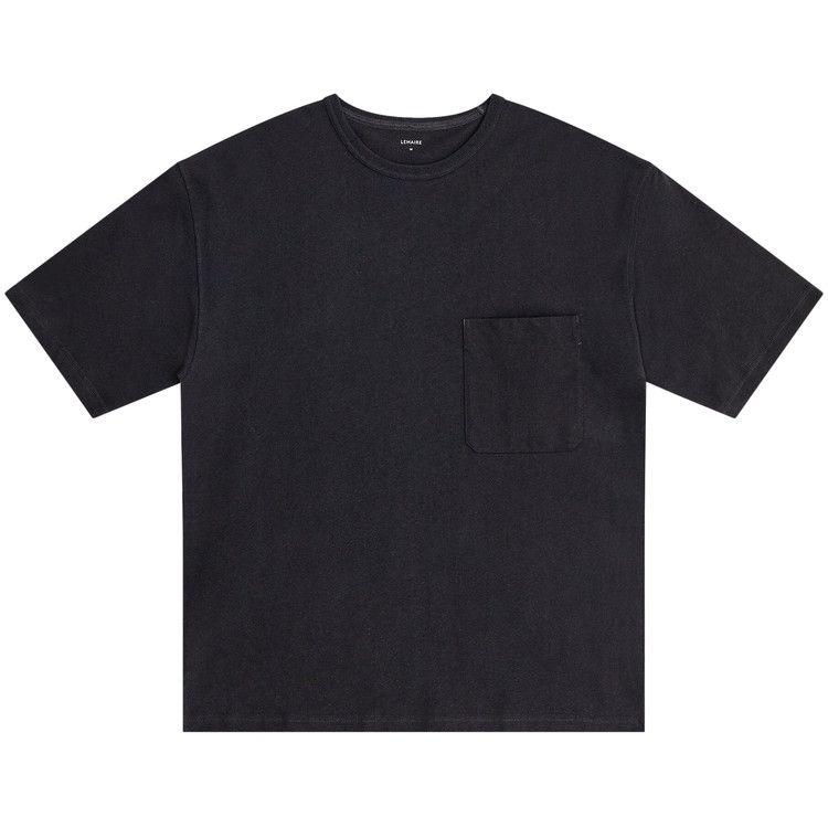 Lemaire Boxy Short-Sleeve T-Shirt 'Jet Black'