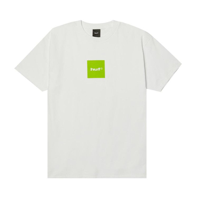 HUF 89 Box Logo Short-Sleeve Tee 'White/Huf Green'