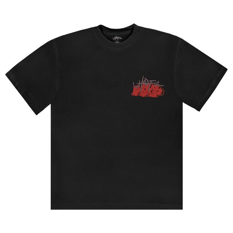 Cactus Jack by Travis Scott Utopia x Kaws Tee II 'Black'