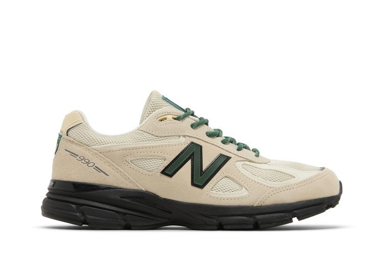 Teddy Santis x New Balance 990v4 Made in USA 'Macadamia Nut Black'