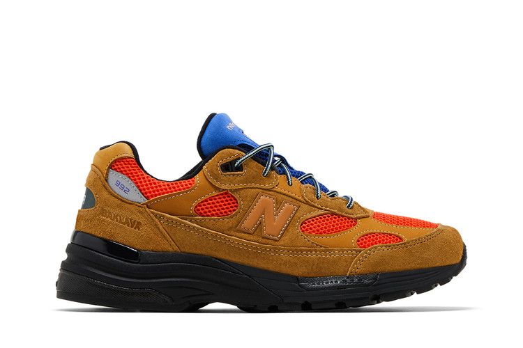 Action Bronson x New Balance 992 Made in USA 'Tan Orange Blue'