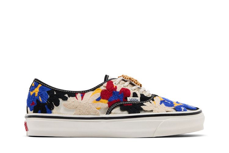 Vans Premium Authentic Needlework 'White Red Blue'