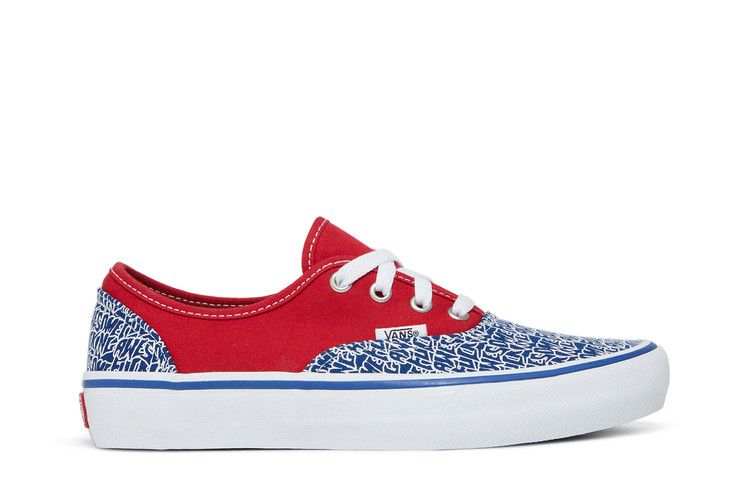 Fucking Awesome x Vans Authentic C Pro 'Red Blue'
