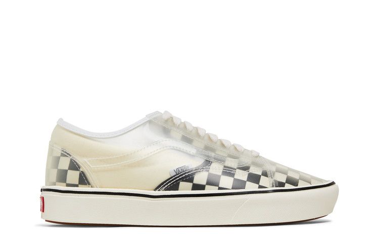 Vans ComfyCush Slip-Skool 'Checkerboard - White'
