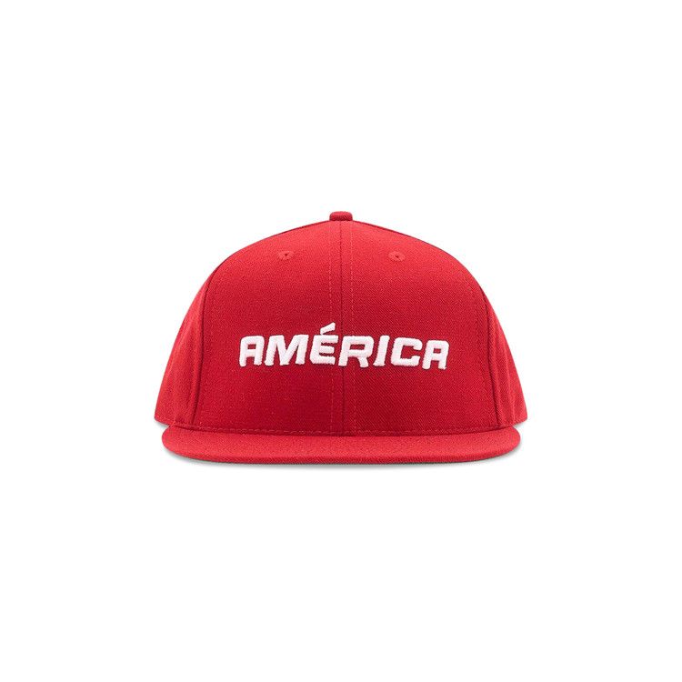 Willy Chavarria America Cap 'Red'
