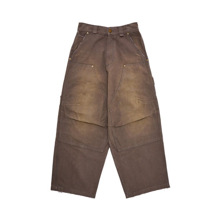 Willy Chavarria Stockton Double Knee Pant 'Concrete'