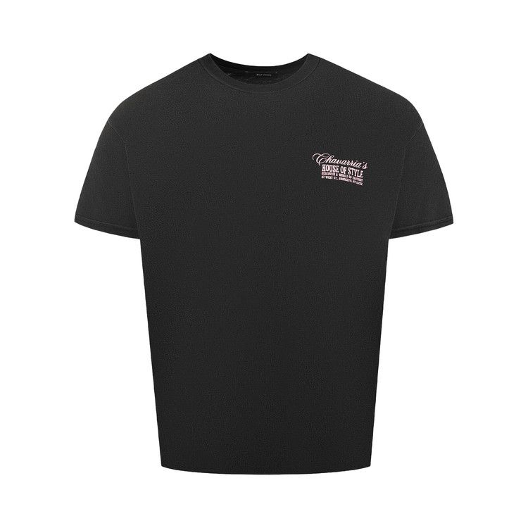 Willy Chavarria House Of Style Easy Tee 'Black'
