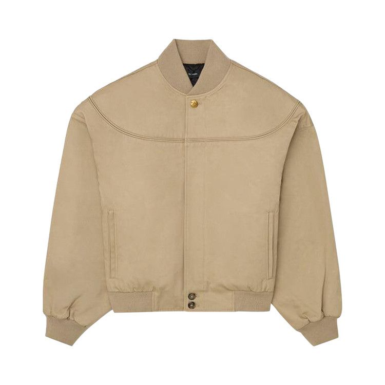 Willy Chavarria Gas Station Bomber Jacket 'Travertine'