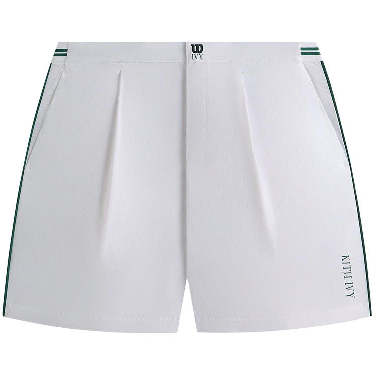 Kith Ivy For Wilson Meridian Pleated Short 'White'