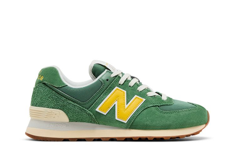 New Balance Wmns 574 'Mallard Green Yellow'