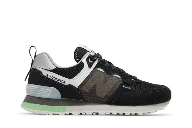 New Balance Wmns 574 'Black Green'