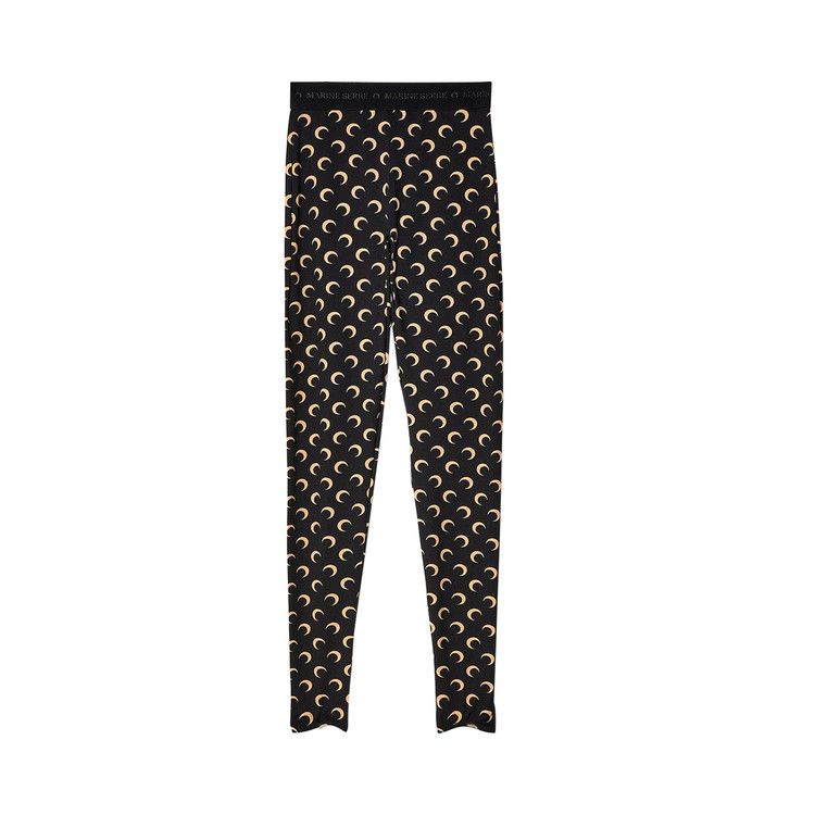Marine Serre Regenerated Aom Jersey Leggings 'Inverse Tan'