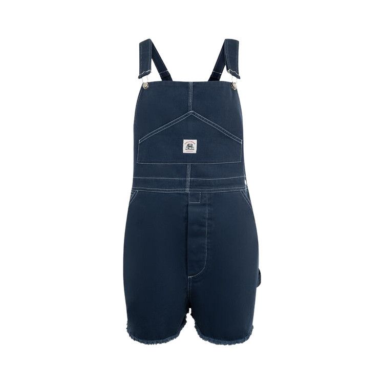 Bode Knolly Brook Overall Shorts 'Dark Navy'