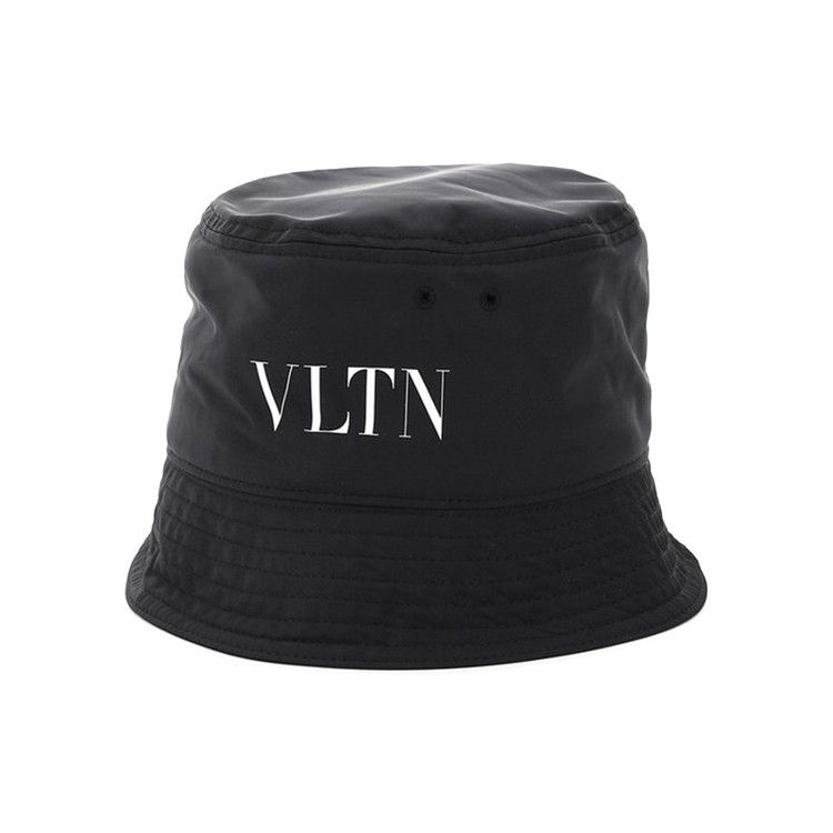 Valentino Logo Print Bucket Hat 'Black'