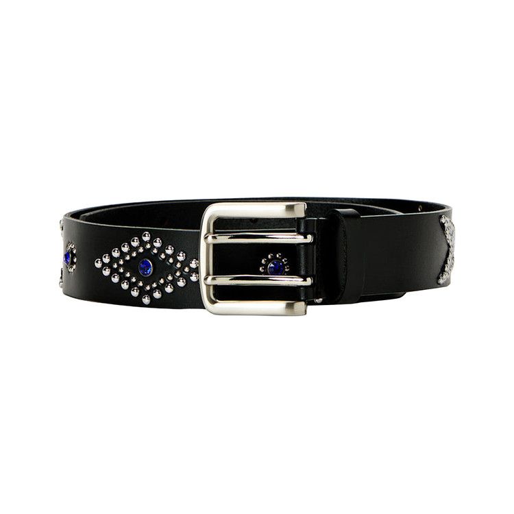 XHIBITION Zebra Studded Belt 'Black/Zebra'