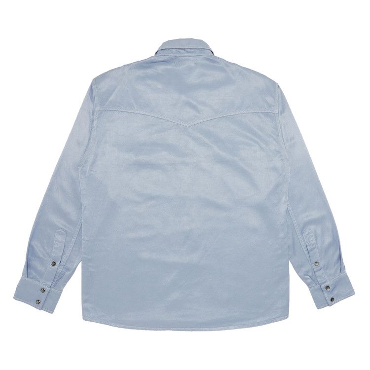 Our Legacy Satin Shirt 'Blue'