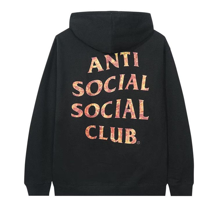 Anti Social Social Club Spiral Hoodie 'Black'