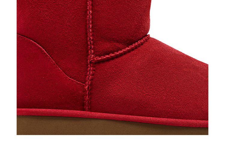 UGG Wmns Classic Short II 'Ribbon Red'