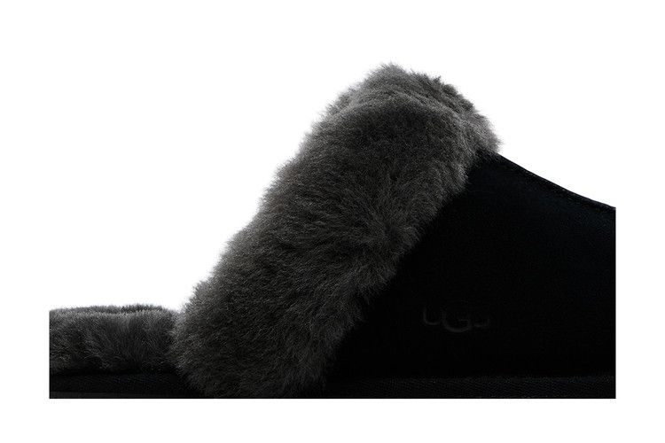 UGG Wmns Scuffette II 'Black Grey'