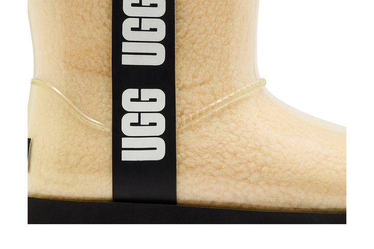 UGG Wmns Classic Clear Mini 'Natural Black'