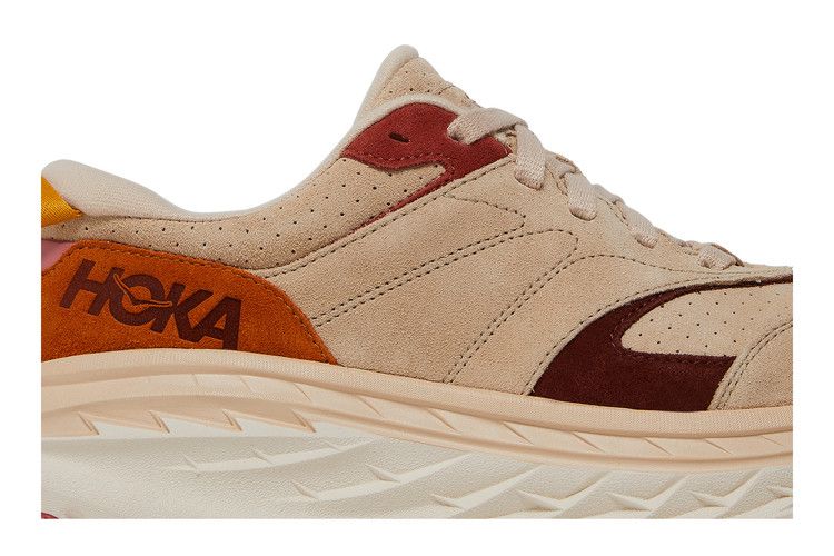HOKA Bondi L Suede 'Shifting Sand'