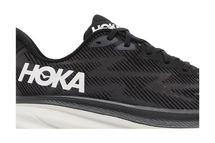 HOKA Clifton 9 'Black White'