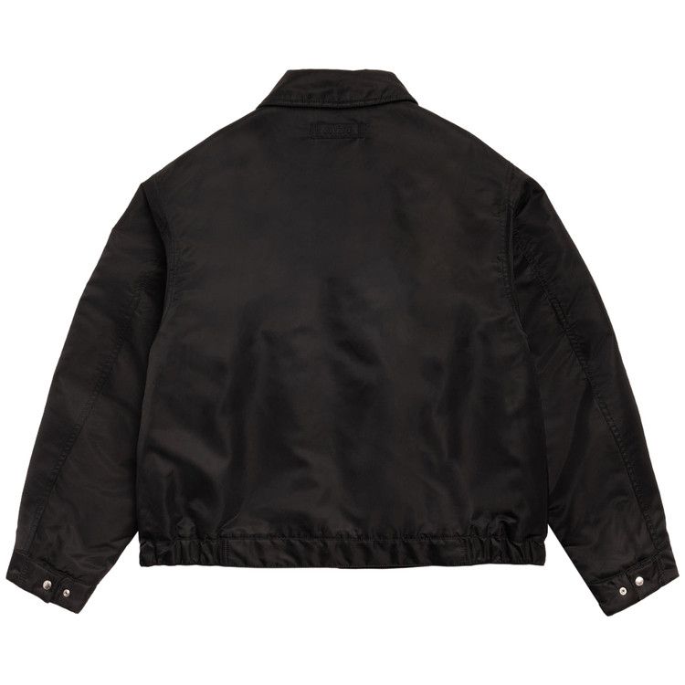 Stussy Pile Lined Zip Jacket 'Black'