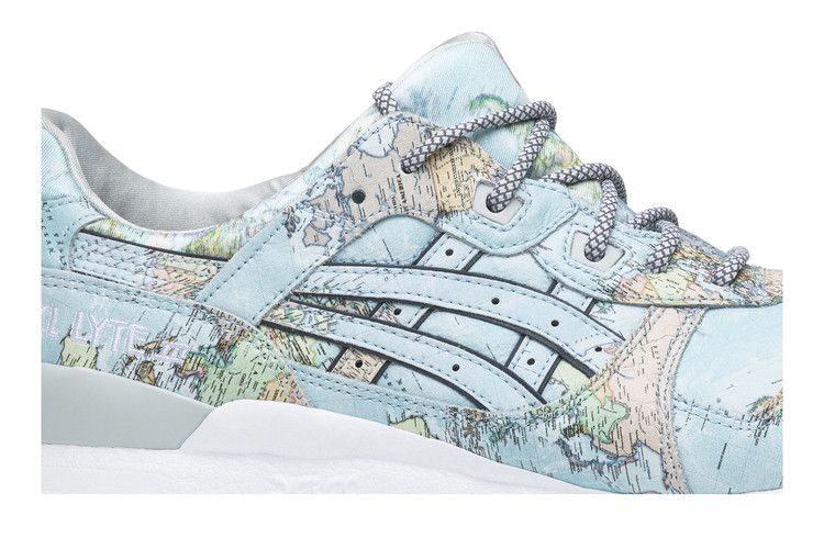 Atmos x ASICS Gel Lyte 3 'World Map'