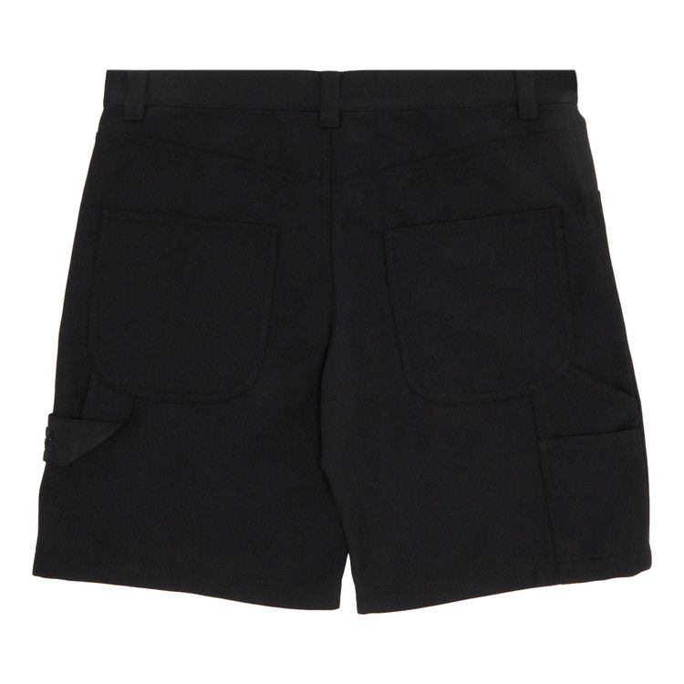 Courrèges Retro Twill Hammer Short 'Black'