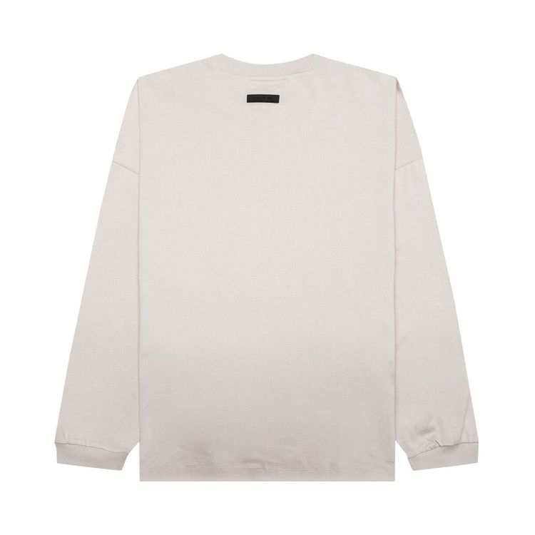 Fear of God Essentials Long-Sleeve Tee 'Silver Cloud'