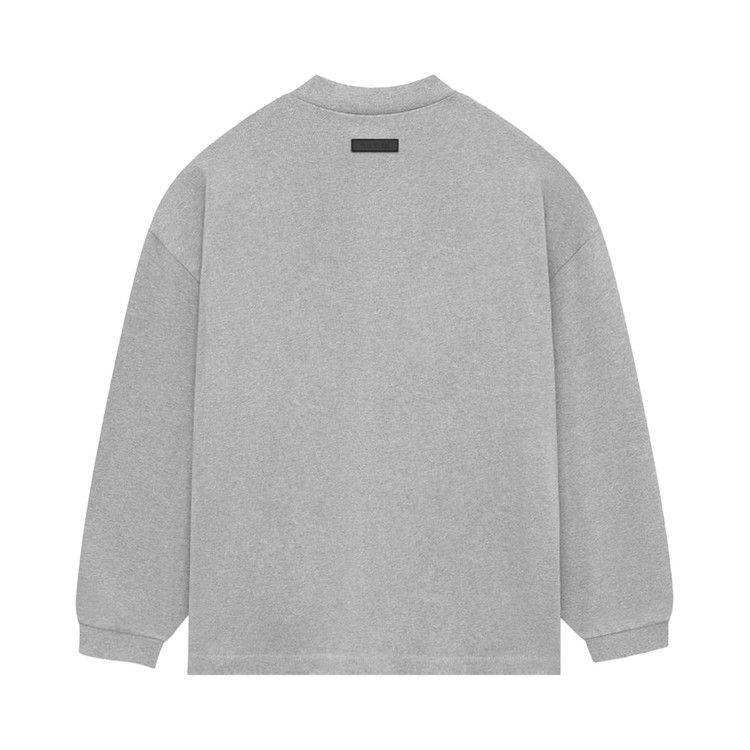 Fear of God Essentials Heavy Jersey Long-Sleeve T-Shirt 'Light Heather Grey'