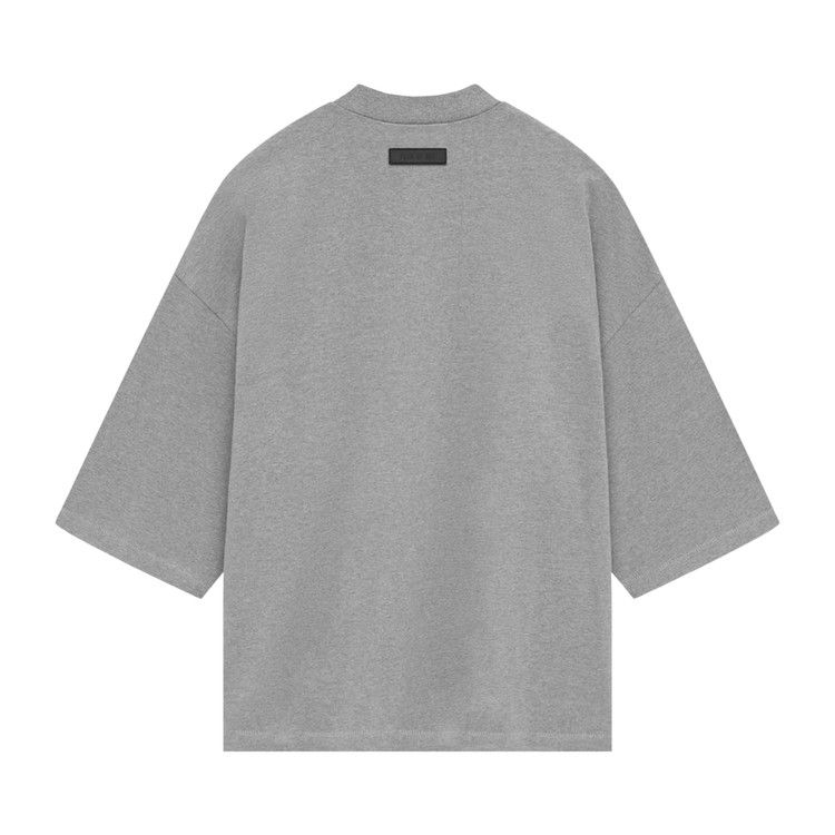 Fear of God Essentials Football Tee 'Dark Heather Oatmeal'