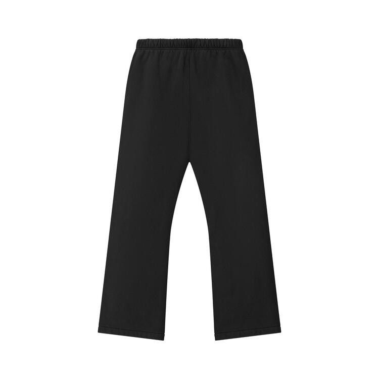 Fear of God Essentials Signature Flare Sweatpants 'Faded Black'