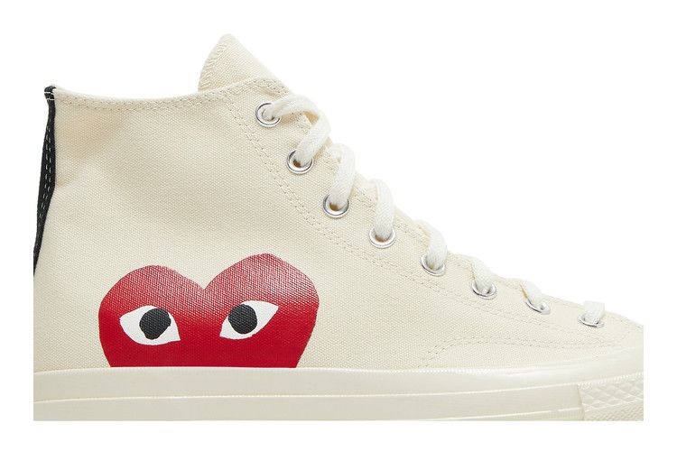Comme des Garçons Play x Converse Chuck 70 High 'Milk'