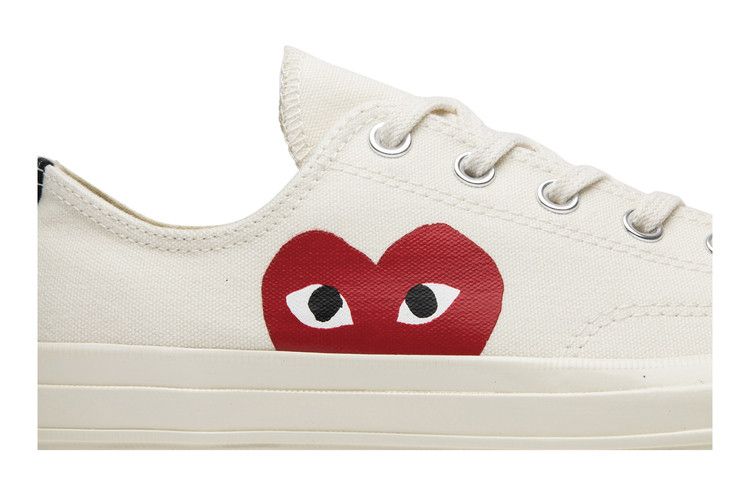 Comme des Garçons Play x Converse Chuck 70 Low 'Milk'
