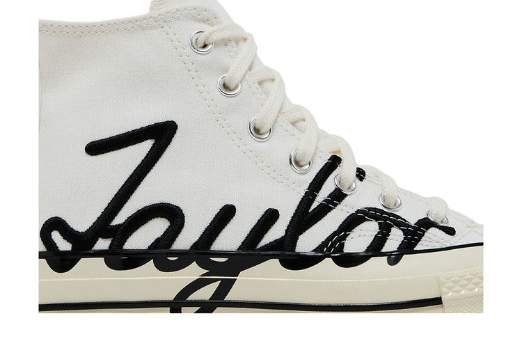 Converse Chuck 70 High 'Scripted Signature Print - White Egret'