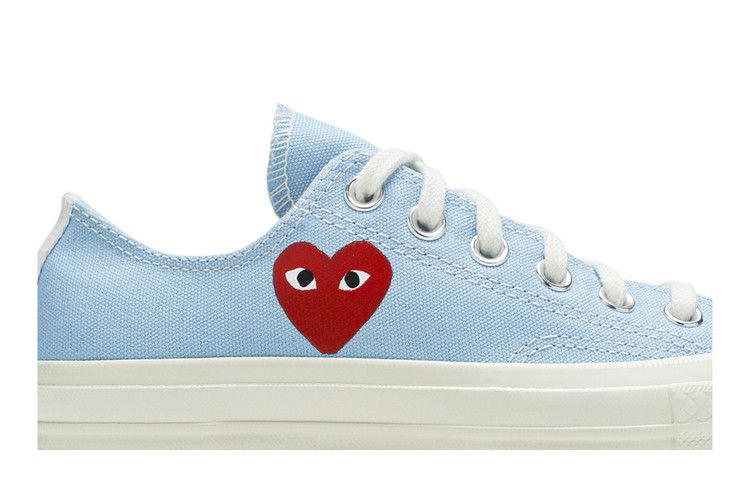 Comme des Garçons PLAY x Converse Chuck 70 Low 'Bright Blue'