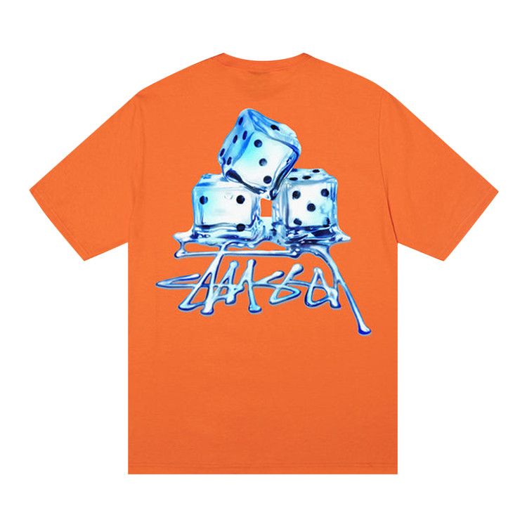 Stussy Melted Tee 'Coral'