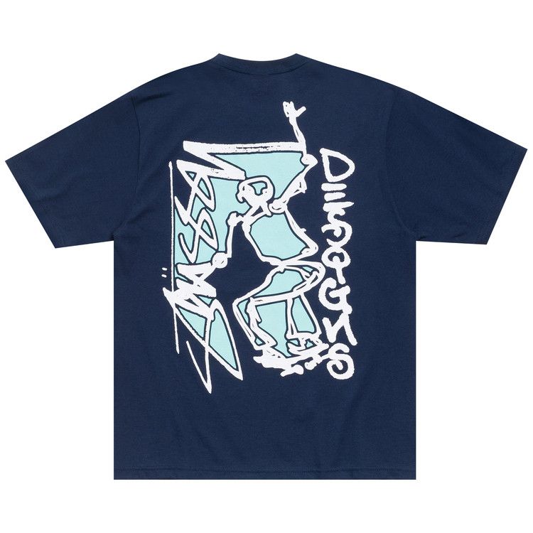 Stussy Smooth Sk8 Tee 'Navy'