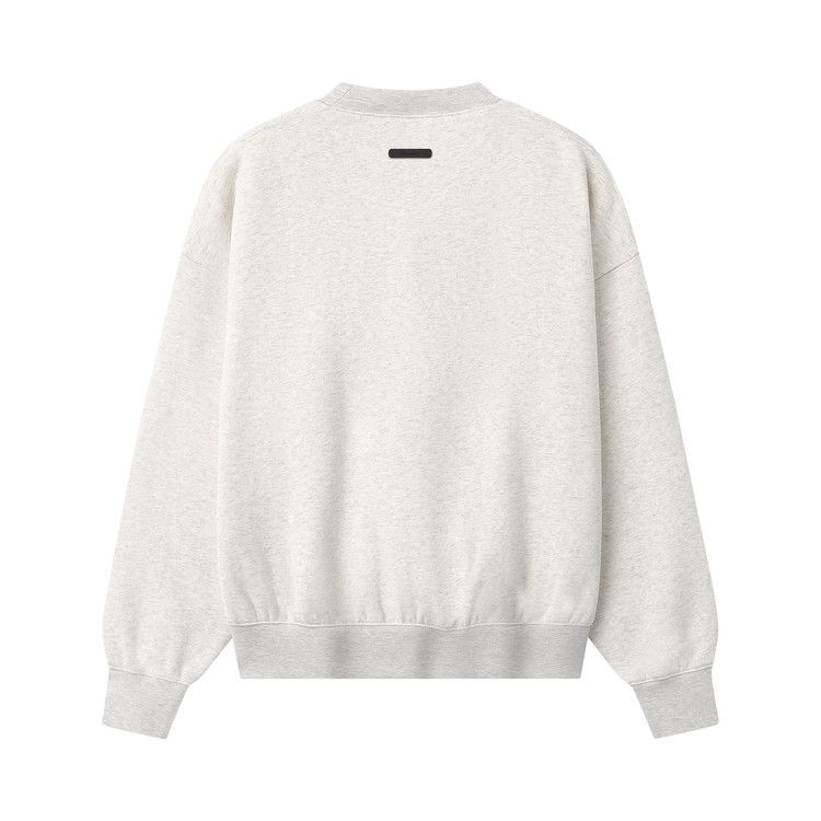 Fear of God Essentials Signature Classic Crewneck Sweatshirt 'Oatmeal Heather'