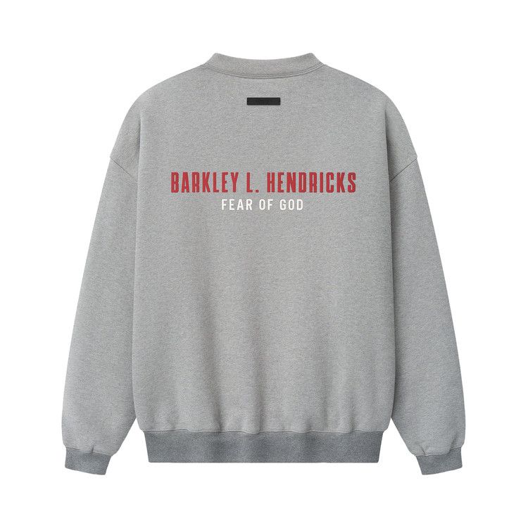 Fear of God Essentials NBA x Barkley Hendricks 90s Crewneck 'Concrete Heather'