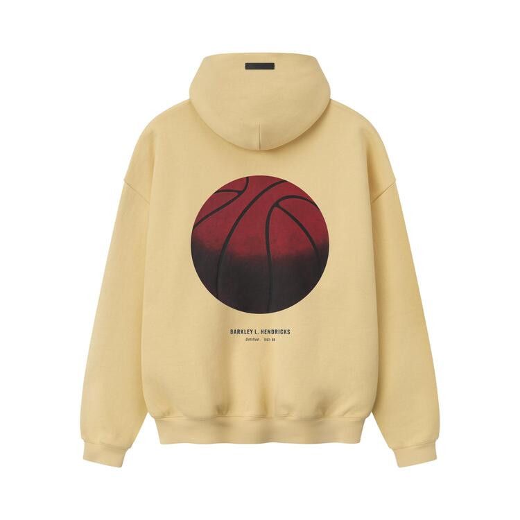 Fear of God Essentials Warriors x Barkley Hendricks 90s Hoodie 'Italian Straw'