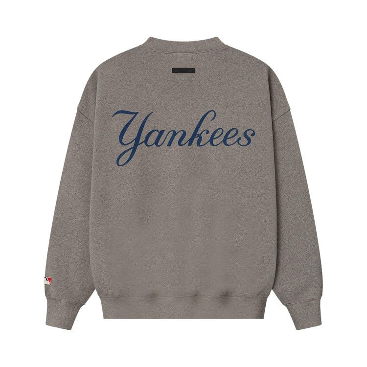 Fear of God Essentials Yankees Sport Crewneck 'Homestead Heather'