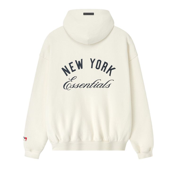 Fear of God Essentials Yankees Sport Hoodie 'Cream White'