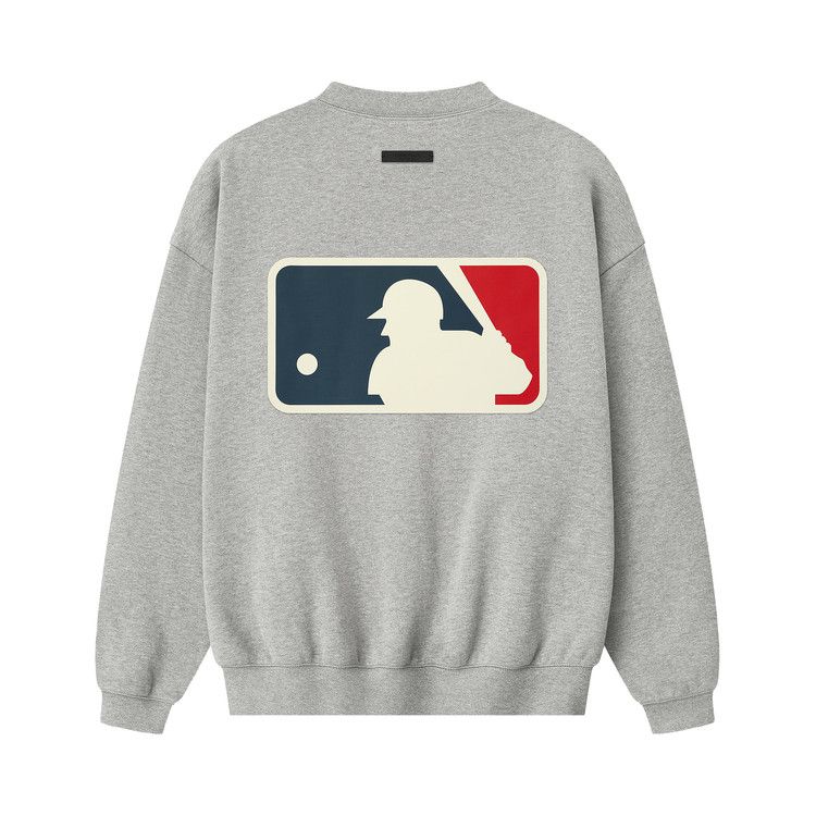 Fear of God Essentials MLB Sport Crewneck 'Concrete Heather'