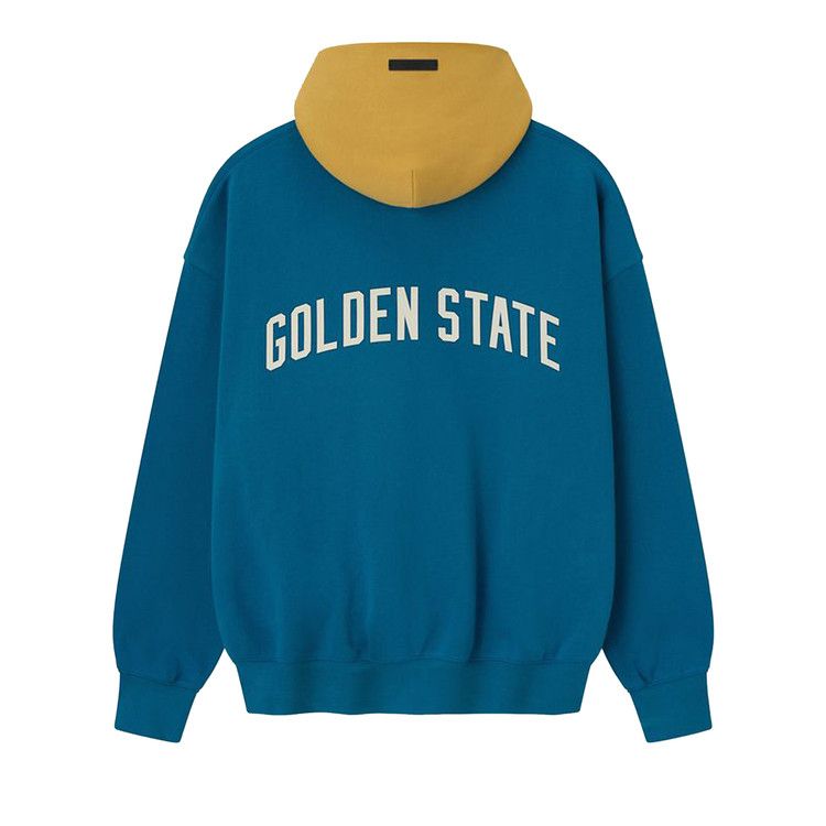 Fear of God Essentials Warriors Sport Hoodie 'Blue Sapphire/Canyon'