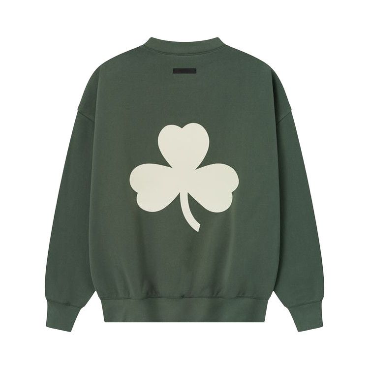 Fear of God Essentials x NBA Celtics Sport Crewneck 'Balsam Green'