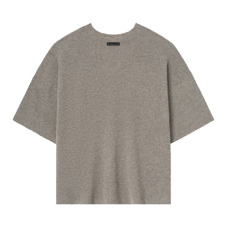 Fear of God Essentials Waffle Short Sleeve Sweater 'Homestead Heather'