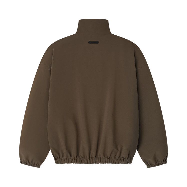 Fear of God Essentials Active Trace Half Zip Track Jacket 'Brown'